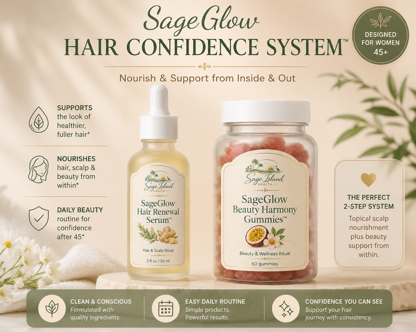 Sistema de Confianza Capilar™ SageGlow