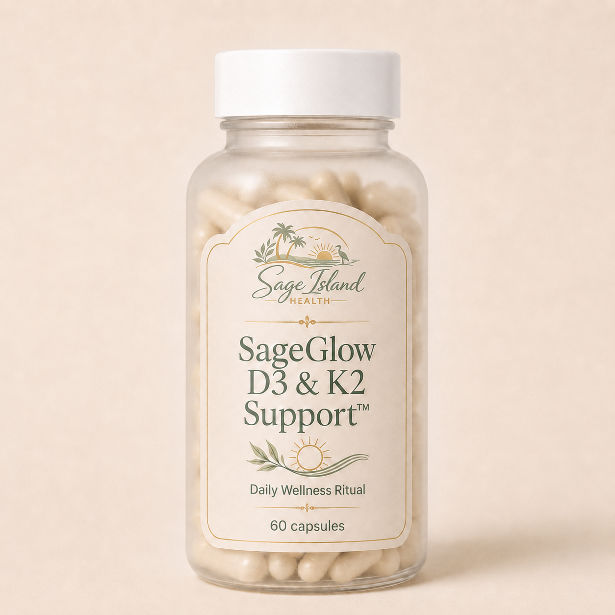 SageGlow D3 & K2 Support™