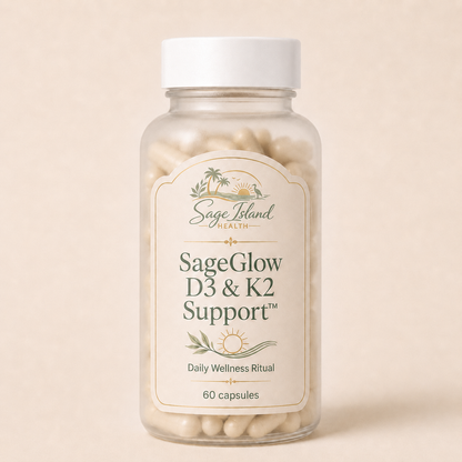SageGlow D3 & K2 Support™